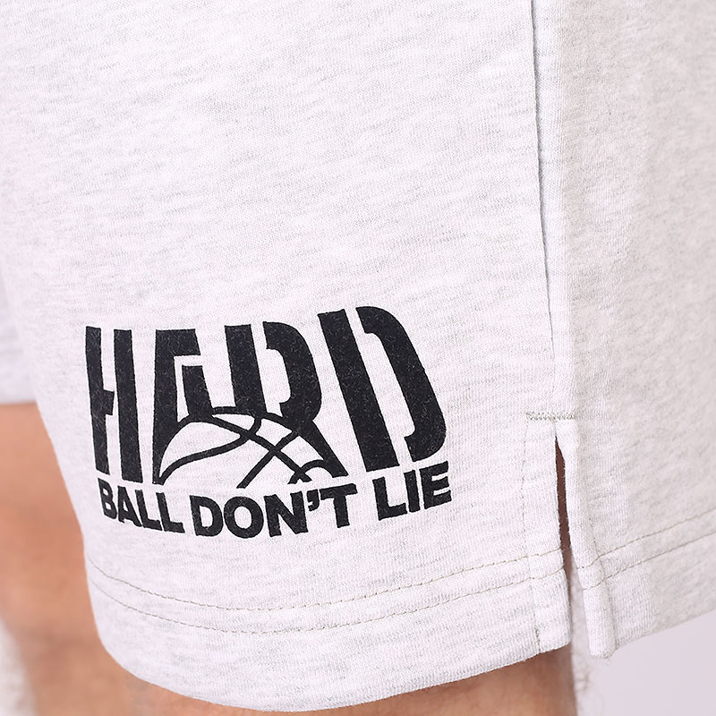 мужские серые шорты  Hard Ball Don't Lie Short Ball Don`t Lie-grey. - цена, описание, фото 2